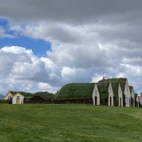 Glaumbær. Mynd: Einar Ó. Þorleifsson.