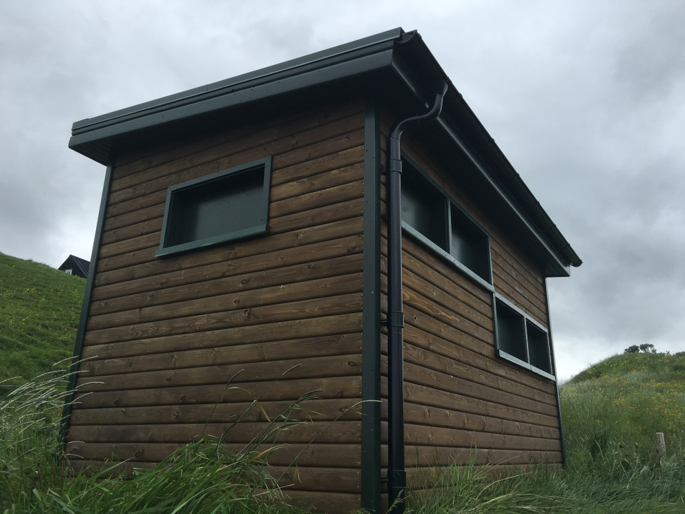 Fuglaskoðunarhús við Áshildarholtsvatn