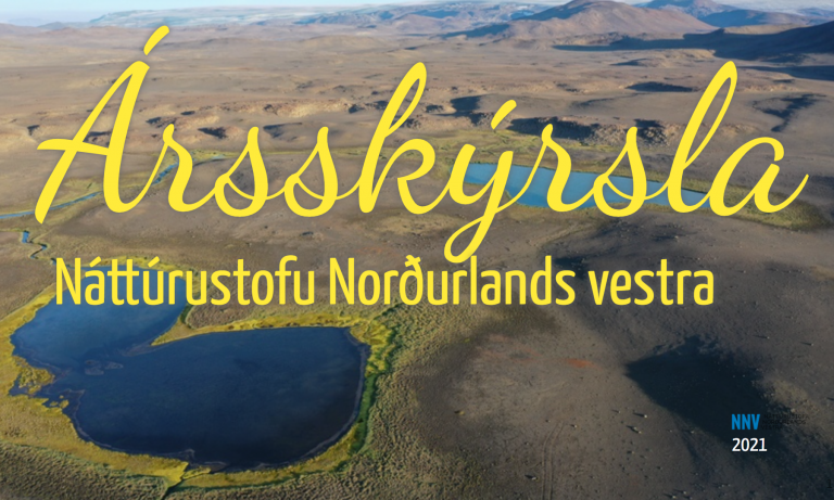 Ársskýrsla Náttúrustofu Norðurlands vestra 2021